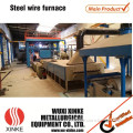 Steel wire fuel fired industrial furnace